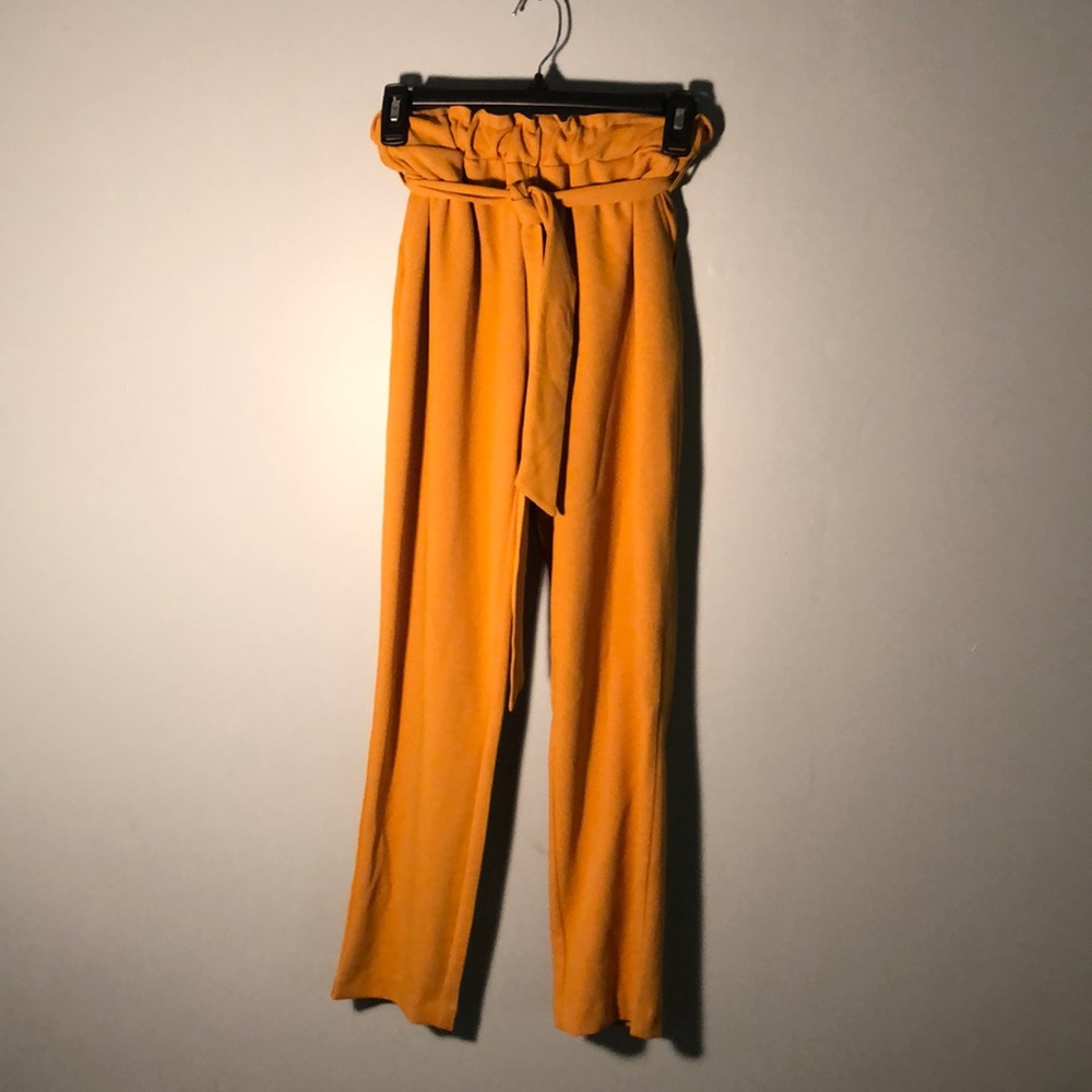 🔴Mustard Yellow Pants w/ Pockets